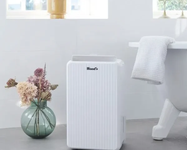 Luftentfeuchter im Badezimmer