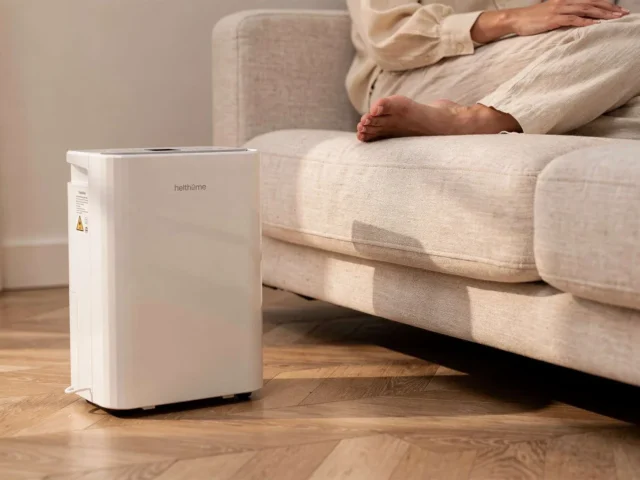 Luftentfeuchter im Schlafzimmer