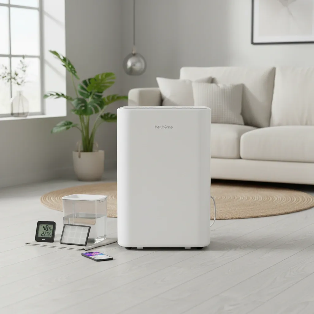 Helthome Smart Air 16L Luftentfeuchter korrekt im Haus platziert