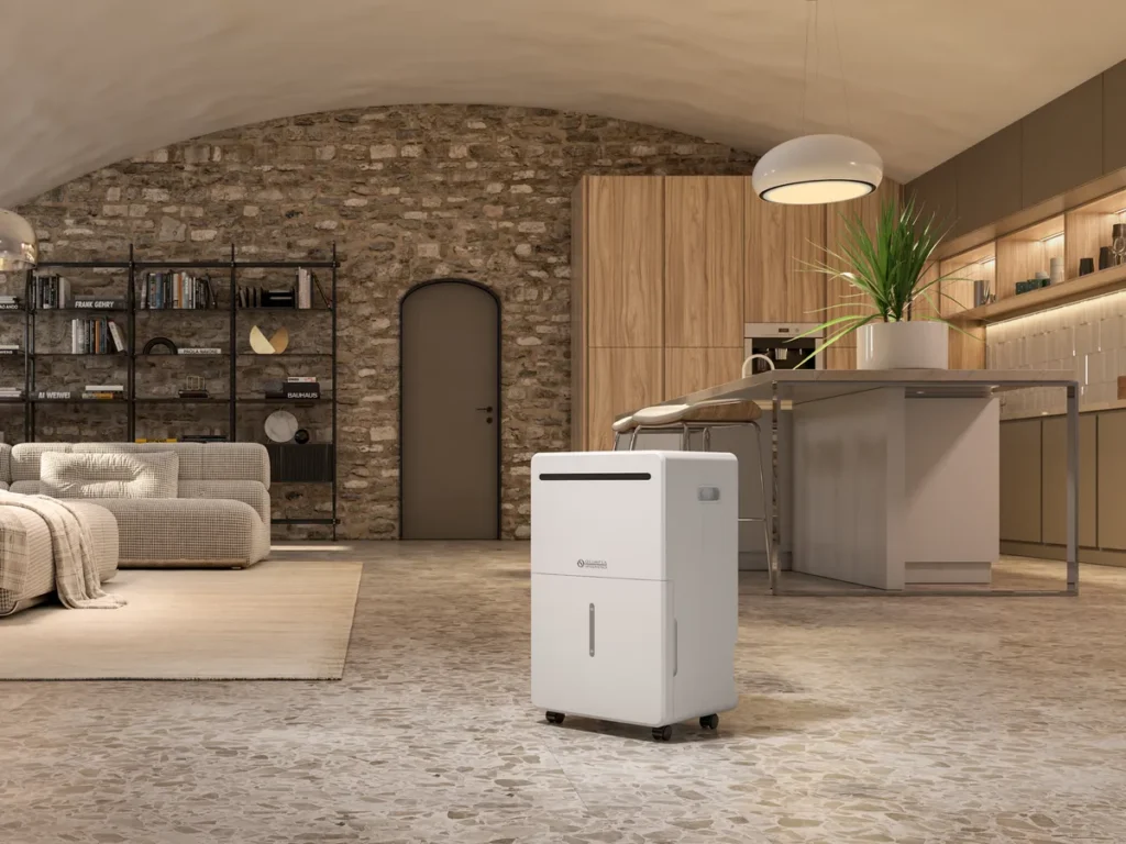 Olimpia Splendid Aquaria S2 40 Luftentfeuchter im Wohnzimmer